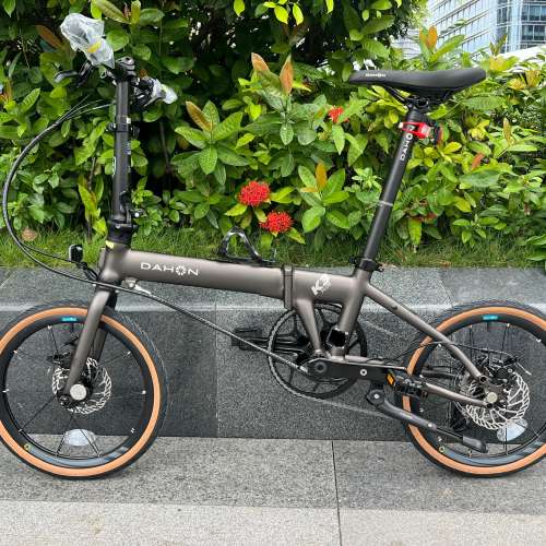(車架平焊豬鼻版 內摺頭柱) DAHON K3 PLUS MINI 9速 16吋349 碟剎 鋁合金 折叠車 送...