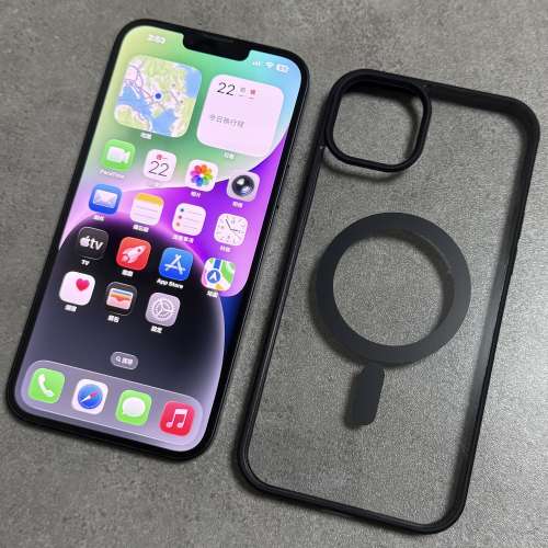 少用88 ％電 95％ new iPhone 14 Plus 256g 香港行貨雙卡ZA/A