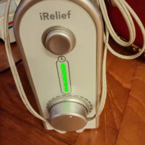 第一代 iRelief 無針針灸機，通經絡，連4個全新電極貼 Pain Relief Device