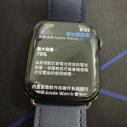 Apple Watch Series 7 LTE 版本，44mm 黑色