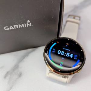 Garmin Venu 3s (Ivory Color 冥想空白) 41mm (送黑色鋼錶帶) - GPS Smartwatch 智...
