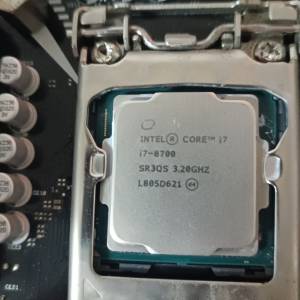 I7 8700 + Asrock B365 Pro4 + cooler master