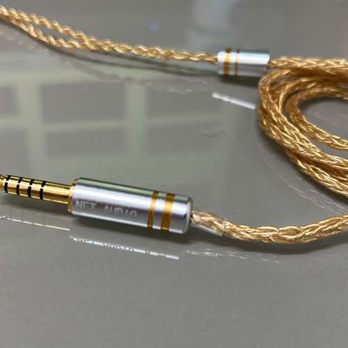 TOKUGAWA-JP の高級耳機升級線(天蝶/天君)冷凍 處理-156℃/72時間 鍊製/ 8絞4N純銀...