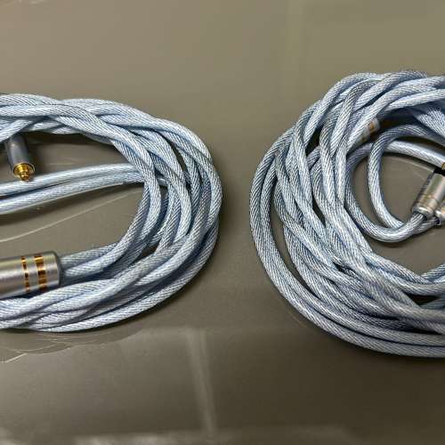 (海洋之心)雙絞單晶銅+單晶銅鍍銀+銀鍍鈀(鈀在高音域及人聲穿透力比金更好)，三金屬...