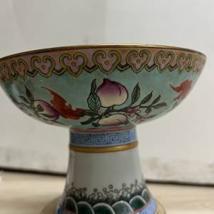 古董高腳碗