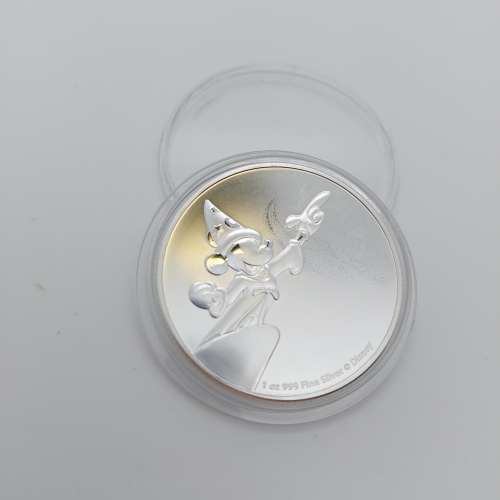2019 组埃島米奇時代系列～幻想曲·999銀幣 1 盎司