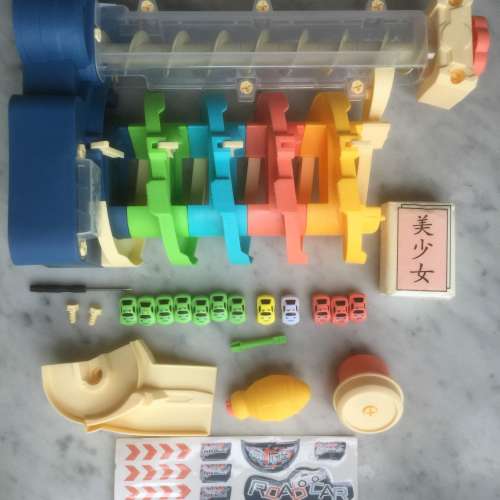 $100 100% 全新 Puzzle Rail Car Building 益智軌道汽車大樓 3+Ages