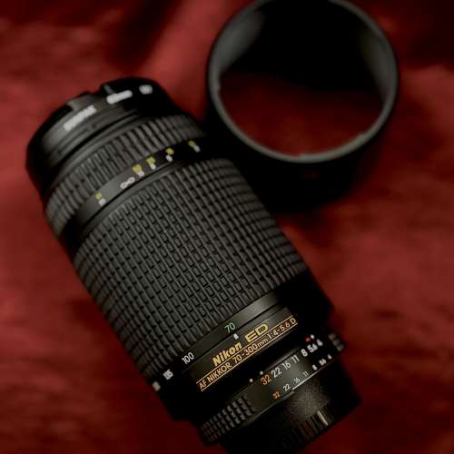 Nikon AF NIKKOR 70-300mm f/4-5.6 D ED Autofocus Zoom Lens