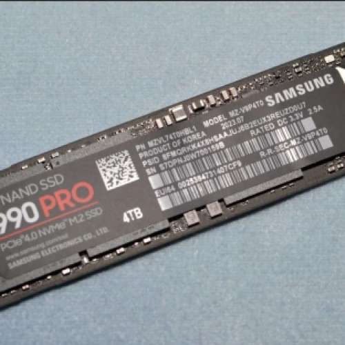 Samsung 990 Pro Series 4TB m.2 PCIe NVMe 4.0 x4 990Pro SSD