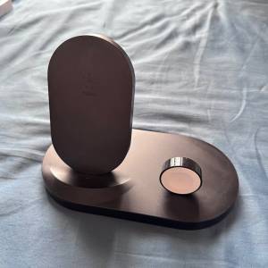 Belkin BoostUp Wireless Charging Dock for iPhone + Apple Watch + USB-A port 無...