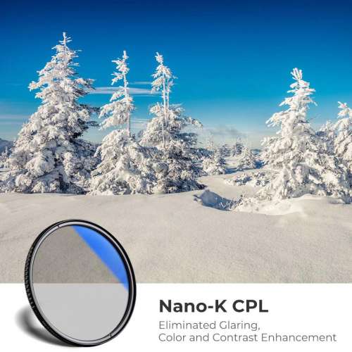 K&F Concept Nano-K Optical Glass Circular Polarizer CPL Filter (67mm)