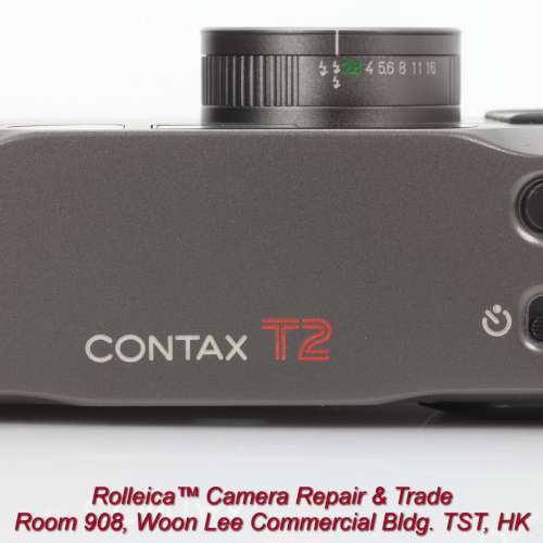 Mint Contax T2 Black Ti Limited Ed