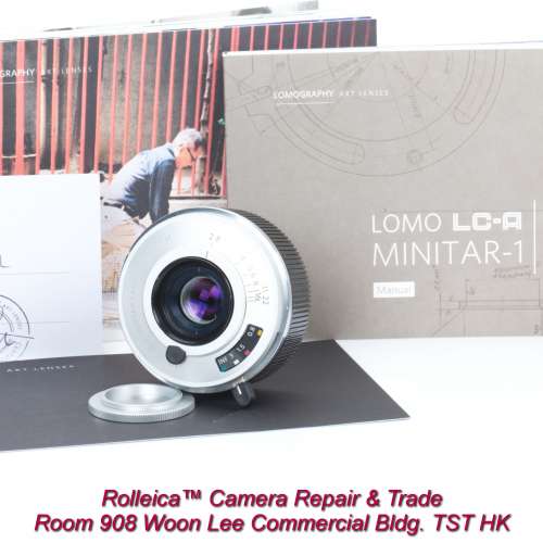 Minitar-1 32 f2.8 Lomography Lens, full package, beautiful glass