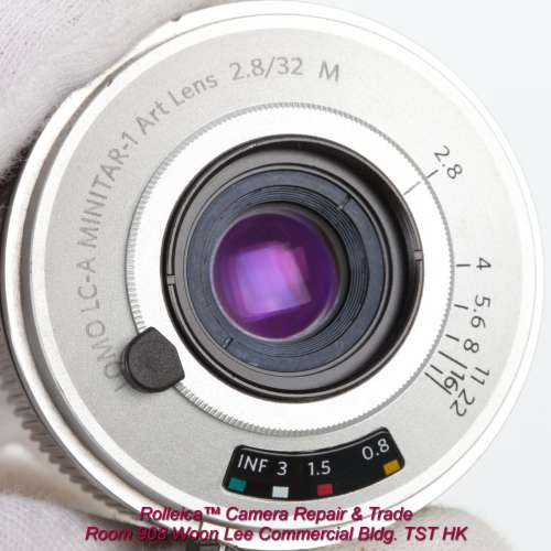 Minitar-1 32 f2.8 Lomography Lens, full package, beautiful glass