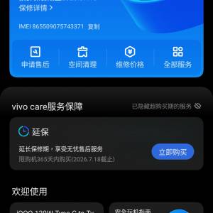 Vivo xfold5 國行256G版綠色95新