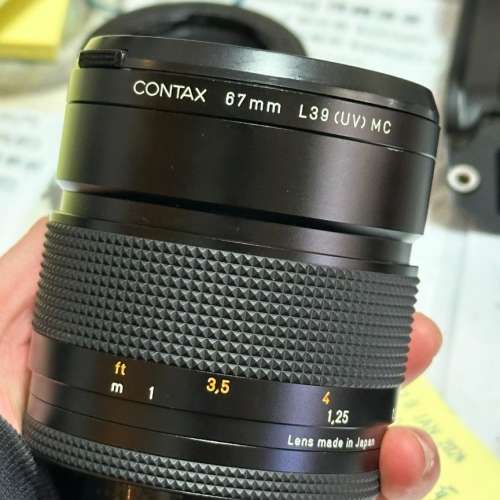 Repair Cost Checking For CONTAX Carl Zeiss Planar T* 85mm F/1.4 Lens Cleaning