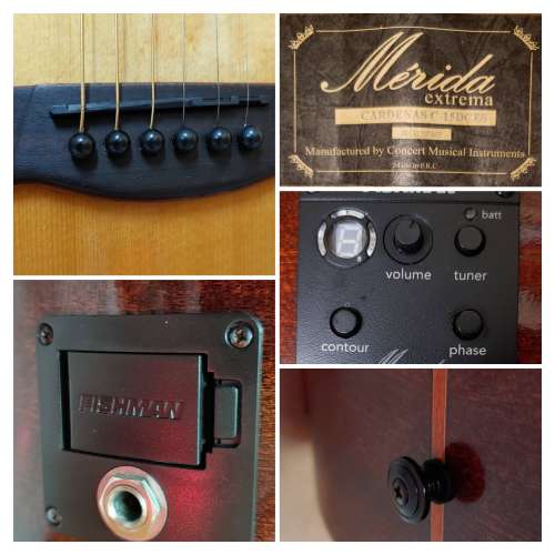 Merida Extrema Cardenes C-15DCES (With Fishman Pickup)