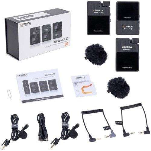 (原價$1,899) 全新未開 Comica BoomX-D 2.4g Digital Wireless Microphone D2 一拖...