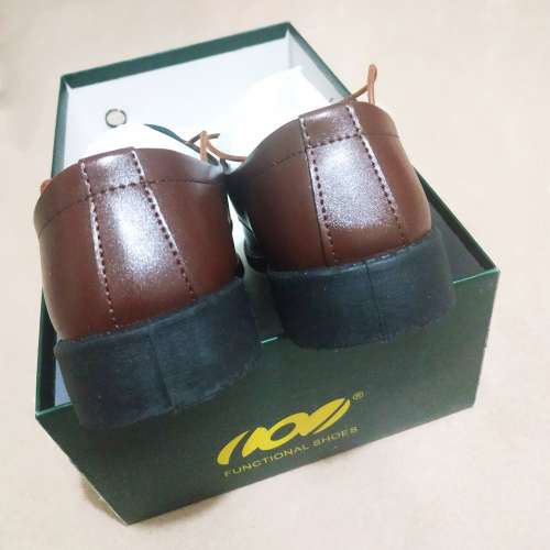 全新 男裝上班族皮鞋 （啡色 40號碼）