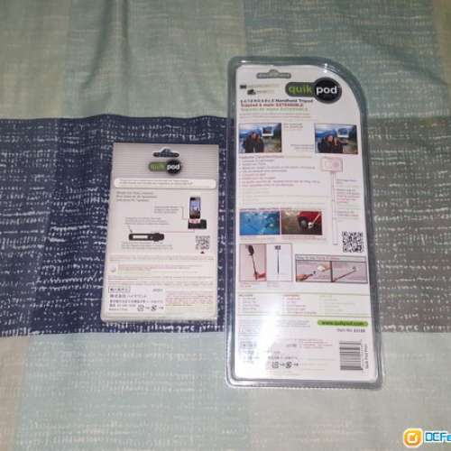 Quikpod 自拍神器 三腳架 手機夾 接駁腳架 gopro 電話 相機