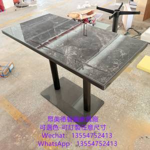 眾美德人造石桌子加工廠,抽屜儲物桶餐桌訂製工廠,大理石餐檯傢俱訂造,餐館檯凳,茶餐...