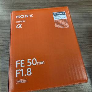 Sony FE50mm f1.8 SEL50F18F 全片幅鏡頭