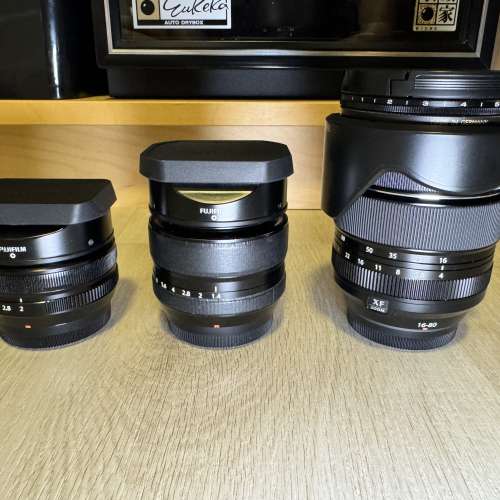 Fujinon XF 鏡頭三支 Fujifilm 富士鏡頭 (請看描述)