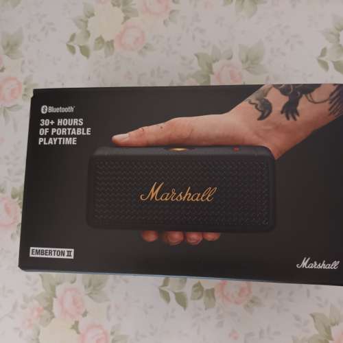 全新Marshall Emberton II 藍芽便攜式喇叭