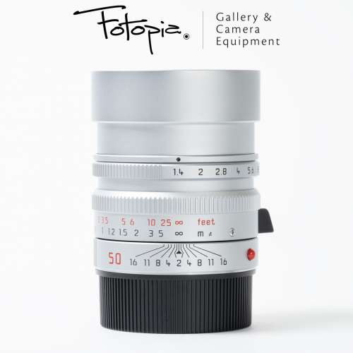 || Leica Summilux-M 50mm F1.4 ASPH - Silver / 11892 with full packing ||