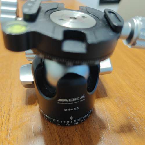 AOKA BH-33 低重心雙開口球型全景雲台 95% NEW