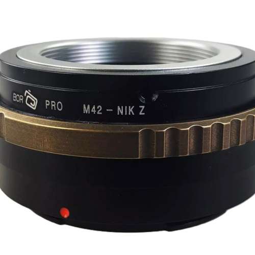 BOR M42 Type 2 Screw Mount SLR Lens To Nikon Z Mount Adaptor (封針，金屬接環)