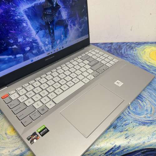 (華碩2.8K 120Hz Mon💗RTX3060電競機🔥) Asus Vivobook AMD Ryzen 7 6800H/16GB Ra...