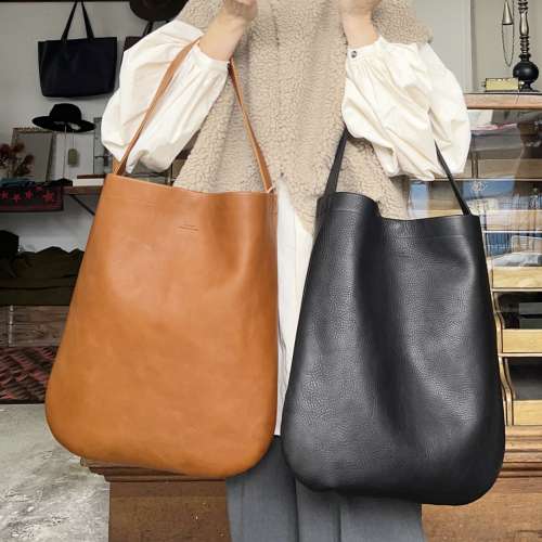 日本職人手作真皮單肩袋Japan Leather Tote