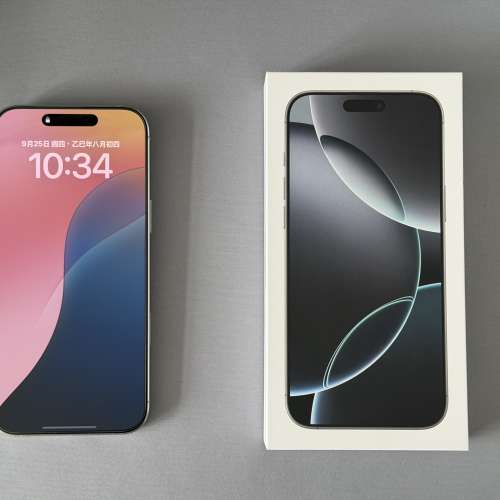 99%新 Apple iPhone 16 Pro Max 白色 256gb 版本
