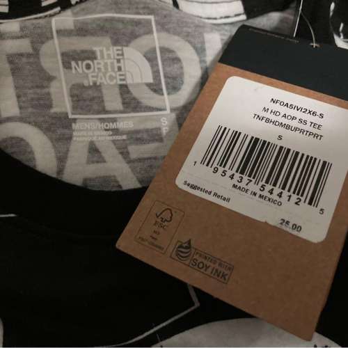 The North Face TNF Half Dome AOP Short Sleeve T Shirt Tee