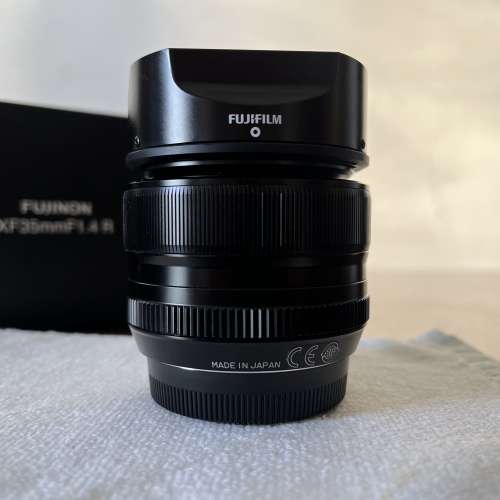 FULL SET MADE IN JAPAN 日本制 大光圈 FUJIFILM FUJINON XF 35mm F1.4 R LENS etc...