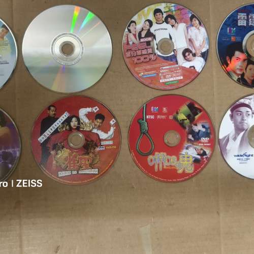 DVD 8 只（原裝港版）