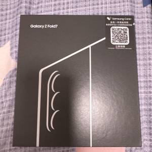 Samsung Galaxy Z Fold 7 512gb 全新機未拆盒（藍色）