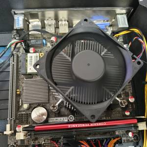 銘瑄h61 itx + i5 3470 + 銅底散熱器