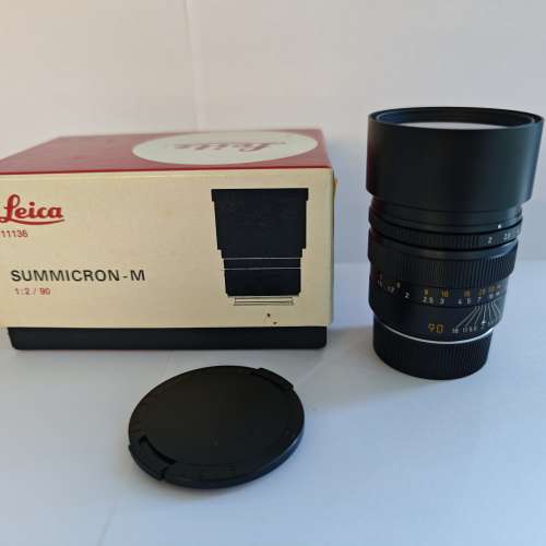 Leica Summicron-M 90mm F/2.0 E55 Pre-Asph  11136 Made in Canada