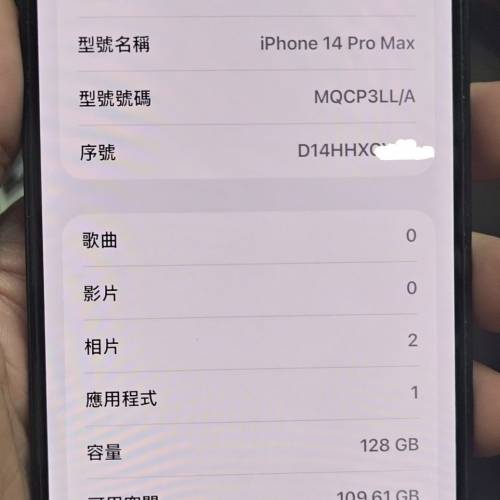 iphone 14 pro max 128g