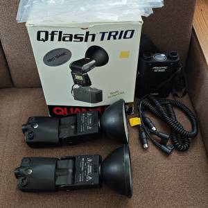 Q flash quantum trio TTL Nikon x 2