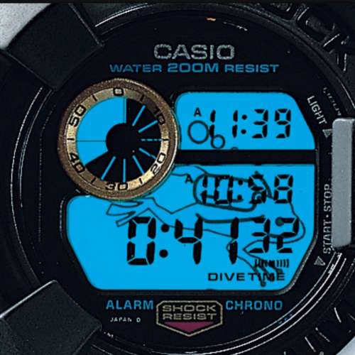 G-SHOCK FROGMAN DW-8200B-9A