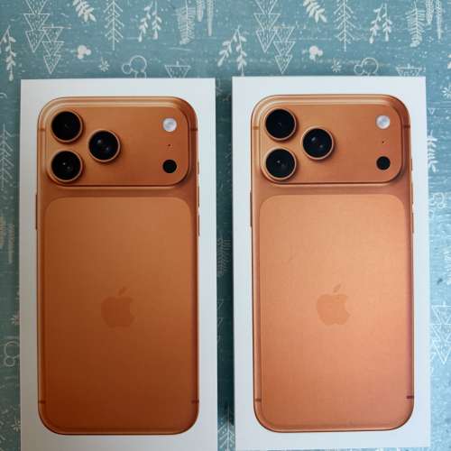 Apple iPhone 17 Pro Max 橙色 256GB 全新未開封 行貨