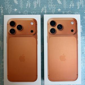 Apple iPhone 17 Pro Max 橙色 256GB 全新未開封 行貨