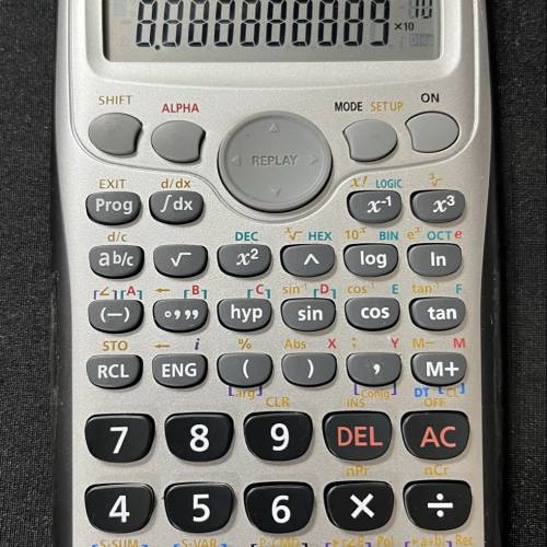Casio fx-3650P II 計算機