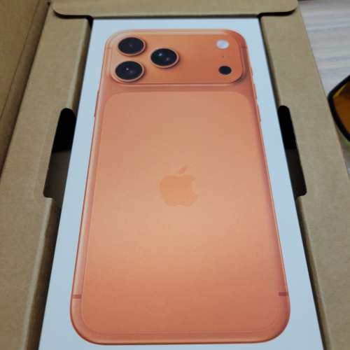 全新未開 iPhone 17 PRO MAX 宇宙橙 512mb 大橙 512