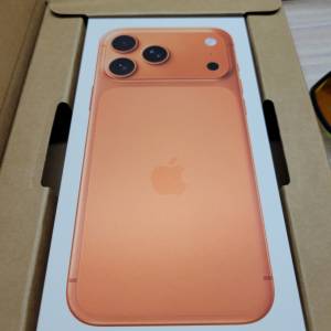 全新未開 iPhone 17 PRO MAX 宇宙橙 512mb 大橙 512