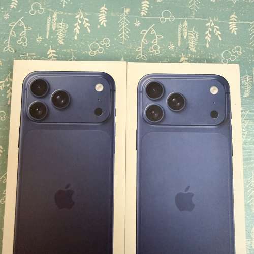 Iphone 17 pro max deep blue 深藍 512GB