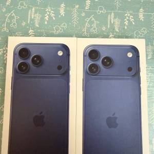 Iphone 17 pro max deep blue 深藍 512GB